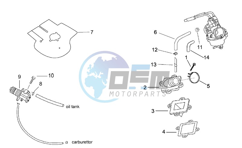 Supply - Oil pump