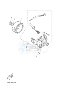 NS50 AEROX (1PH3 1PH3 1PH3 1PH3) drawing GENERATOR