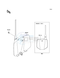 KX65 KX65A8F EU drawing Accessory