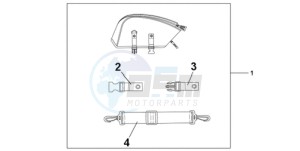 CBR1000RR9 UK - (E / MKH MME REP) drawing REAR SEAT BAG