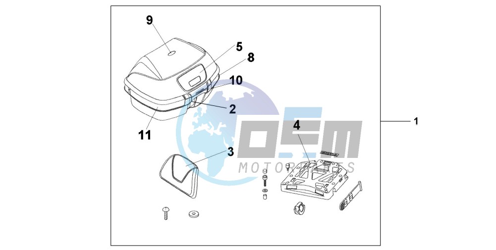 TOP BOX 45L