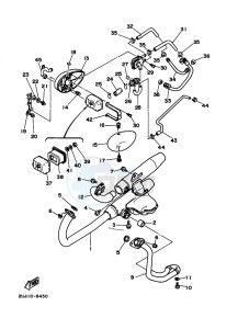 XV250 XV250M (BJP3) drawing EXHAUST