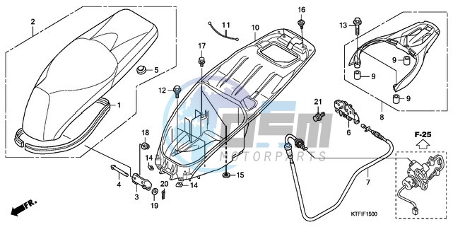 SEAT/LUGGAGE BOX