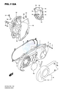 UH125 ABS BURGMAN EU drawing CRANKCASE COVER