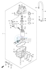 DF 70A drawing Fuel Vapor Separator