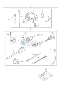 DF 9.9A drawing Electrical w/Manual Starter