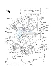 ZR 1000 A [Z1000] (A6F-A6F) A6F drawing CRANKCASE