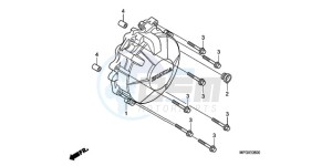 CB600FAA F / ABS CMF 25K drawing GENERATOR COVER