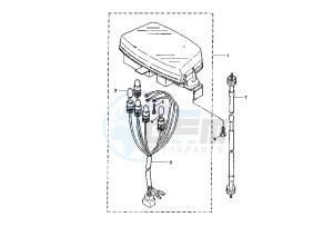 CR Z 50 drawing METER