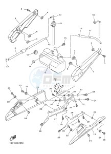 FZ8-NA FZ8 (NAKED, ABS) 800 (59P9) drawing SIDE COVER