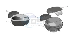 Atlantic 125-250 drawing Acc. - Top/cases I