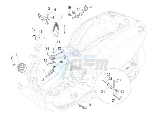 SPRINT 50 4T 3V 25 KMH E4 25 kmh (EMEA) drawing Voltage Regulators - Electronic Control Units (ecu) - H.T. Coil