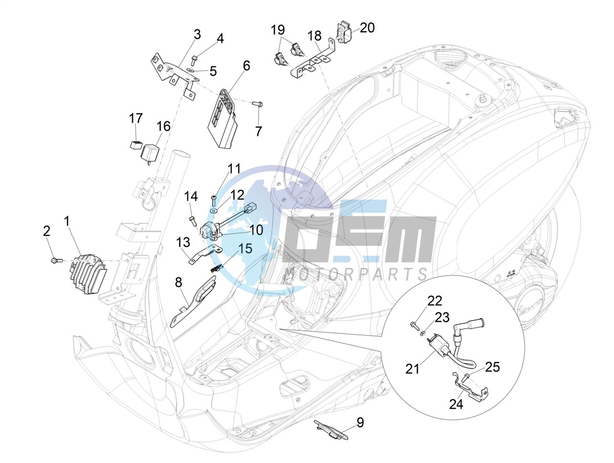 Voltage Regulators - Electronic Control Units (ecu) - H.T. Coil