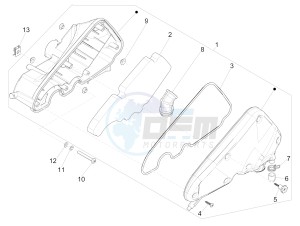 SPRINT 50 4T 2V 25 KMH NOABS E2 25 kmh (EMEA) drawing Air filter