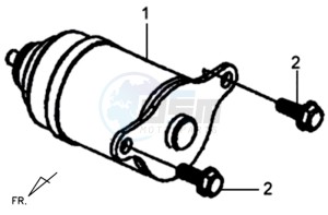 MIO 100 drawing STARTER / STARTER CLUTCH