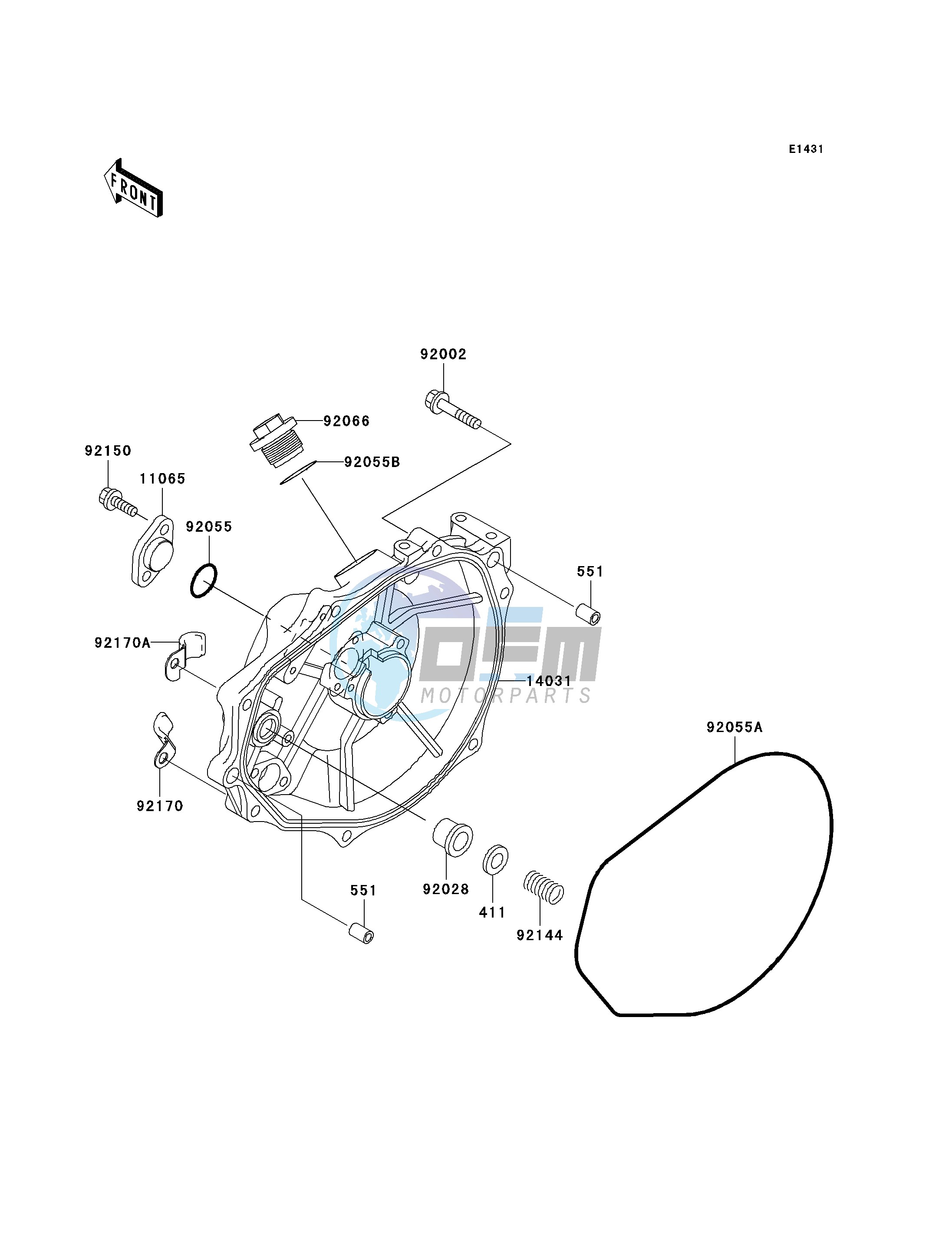 ENGINE COVER-- S- -