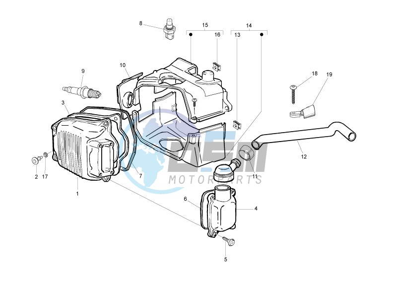 Cylinder head cover