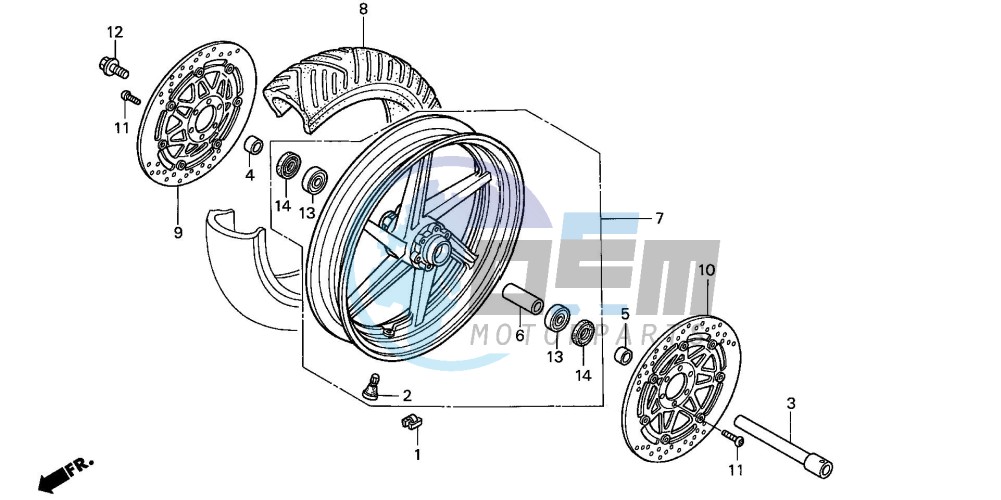 FRONT WHEEL