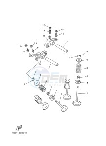 YFM700FWAD YFM7FGPB GRIZZLY 700 EPS (1HP3 1HP4) drawing VALVE