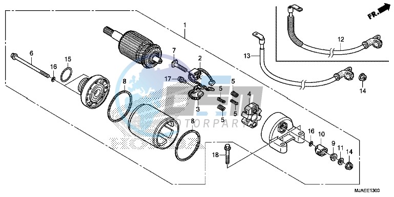 STARTER MOTOR