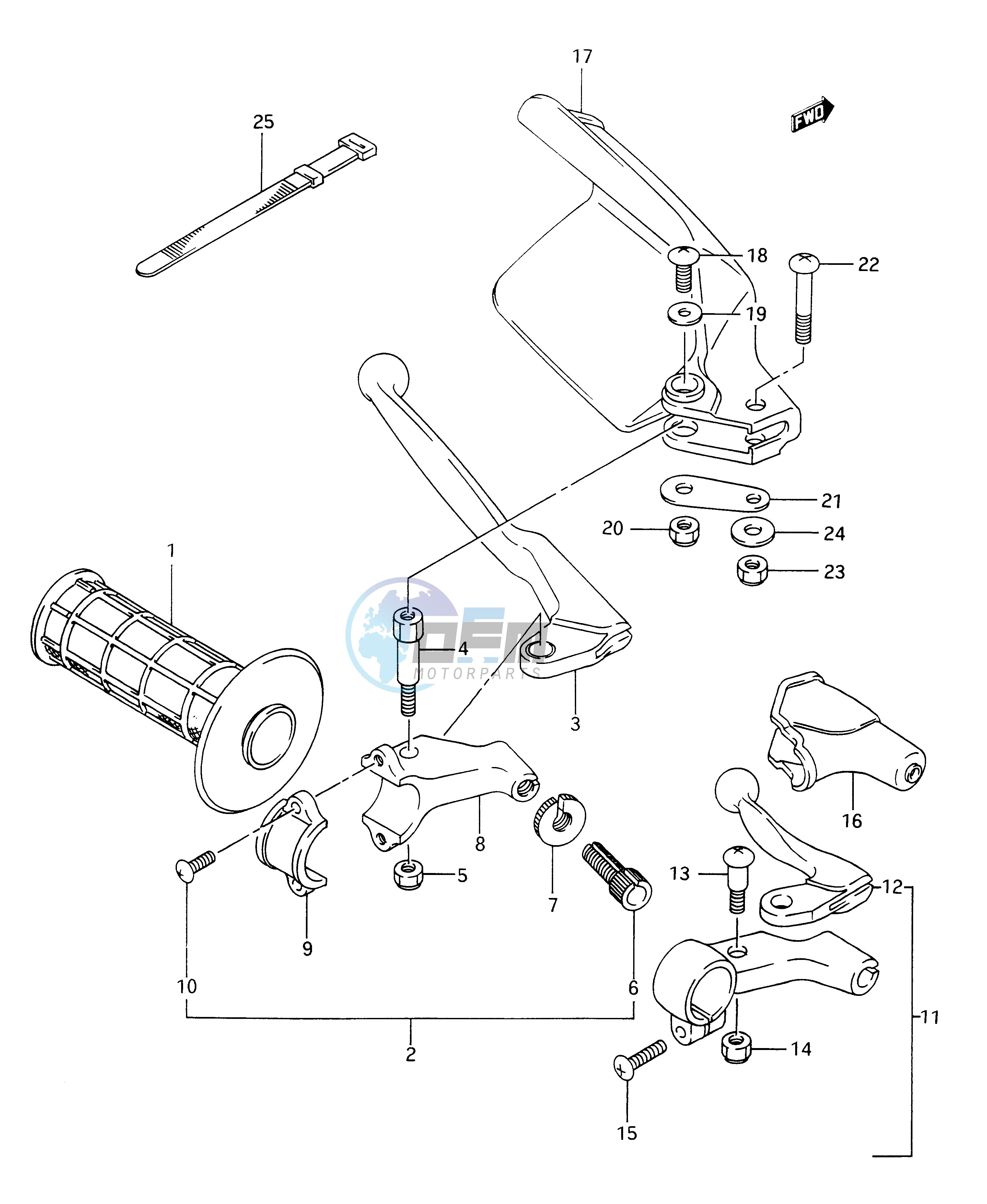 LEFT KNUCKLE COVER