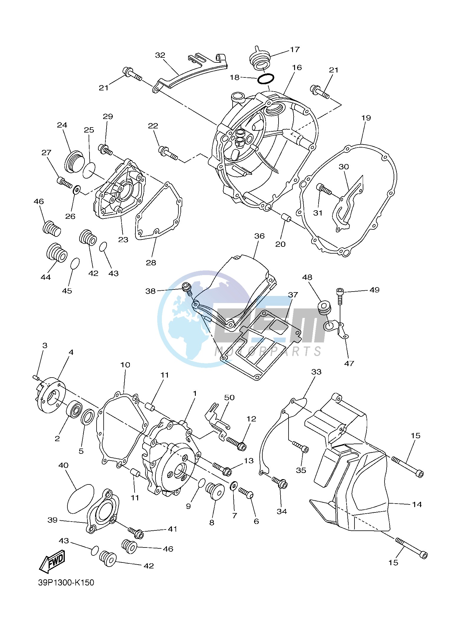 CRANKCASE COVER 1