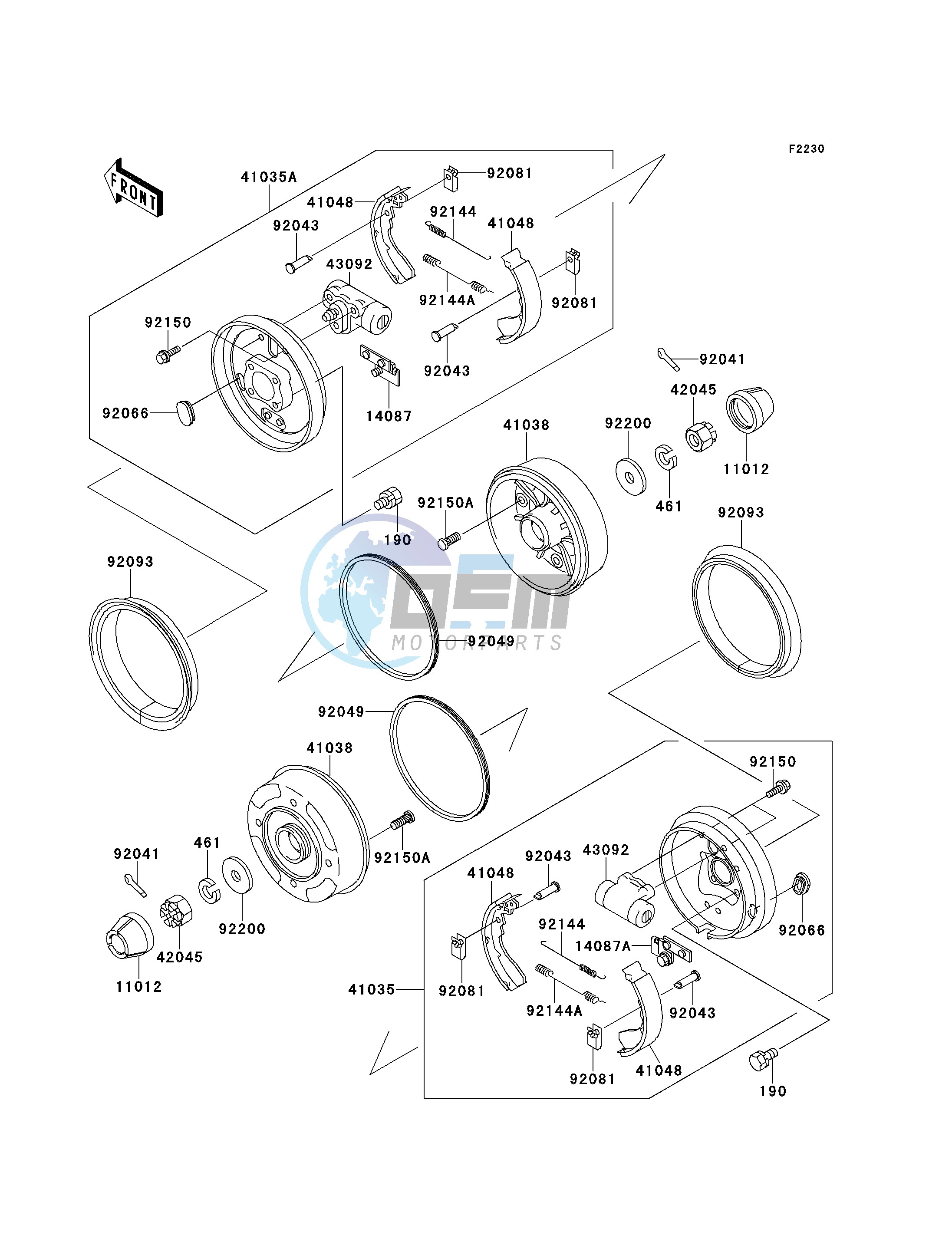 FRONT HUBS_BRAKES