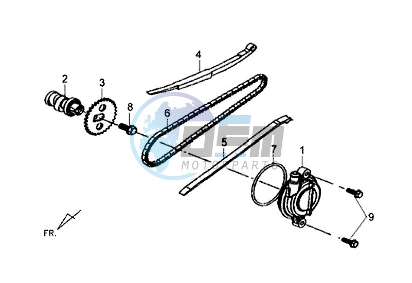 CYL. HEAD L. SIDE COVER / X'PRO 50 (45 KM/H) (AE05W4-EU) (L4-M1)