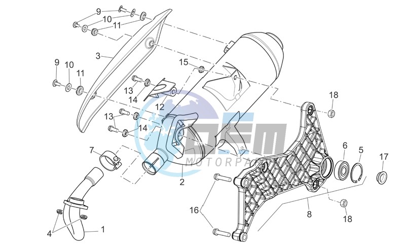 Exhaust unit