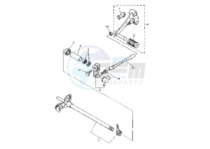 FZR R 600 drawing SHIFT SHAFT