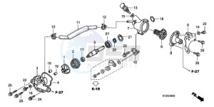 PES1509 Europe Direct - (ED) drawing WATER PUMP