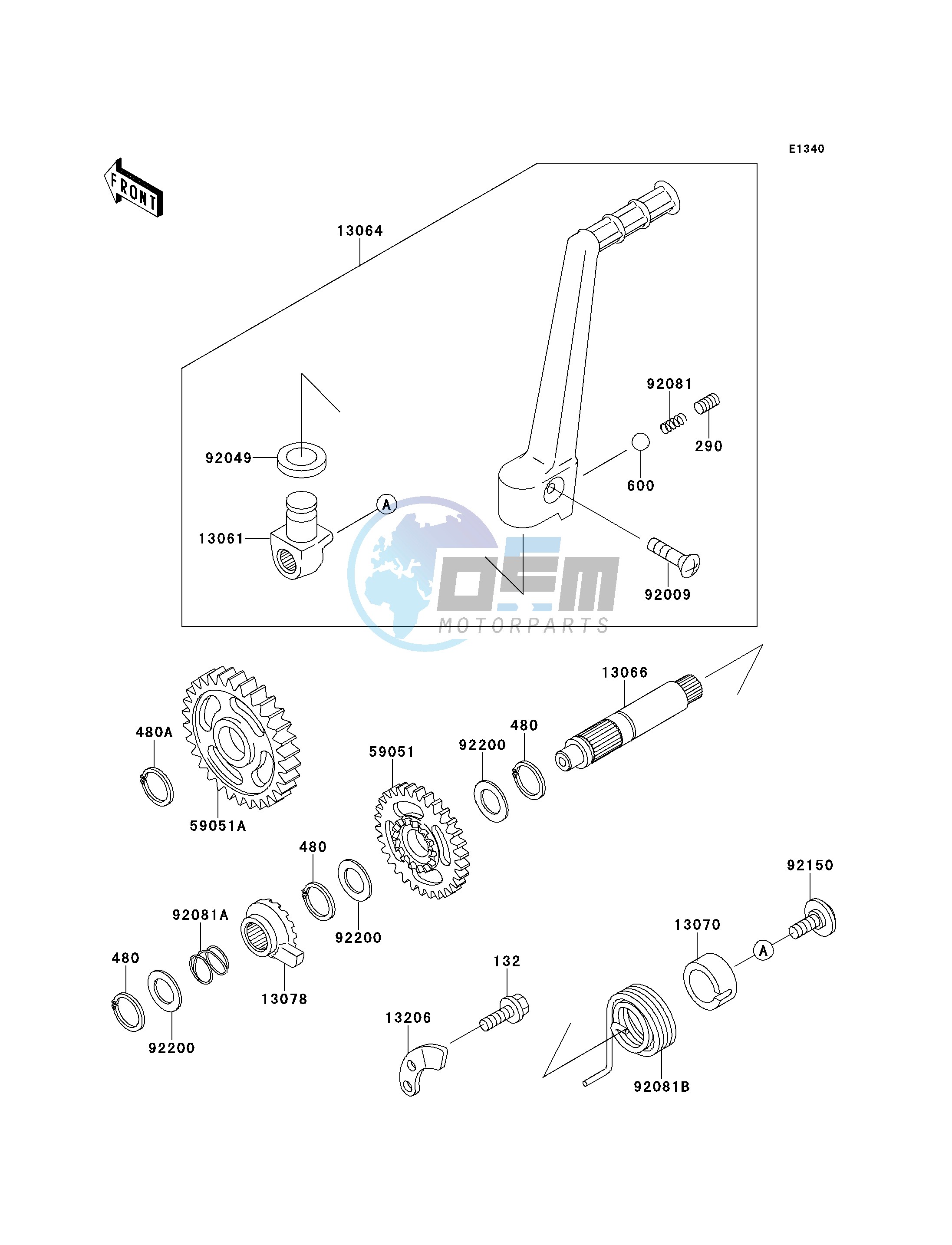 KICKSTARTER MECHANISM