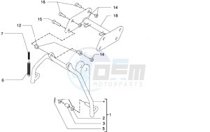 X9 500 drawing Central stand