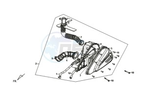 TONIK 50CC drawing AIRFILTER