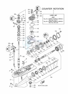 FL250DETX drawing PROPELLER-HOUSING-AND-TRANSMISSION-3