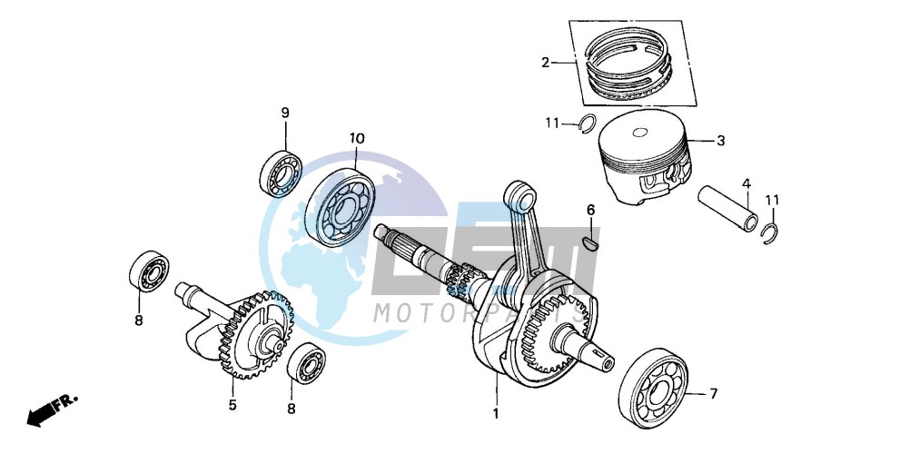 CRANKSHAFT/PISTON