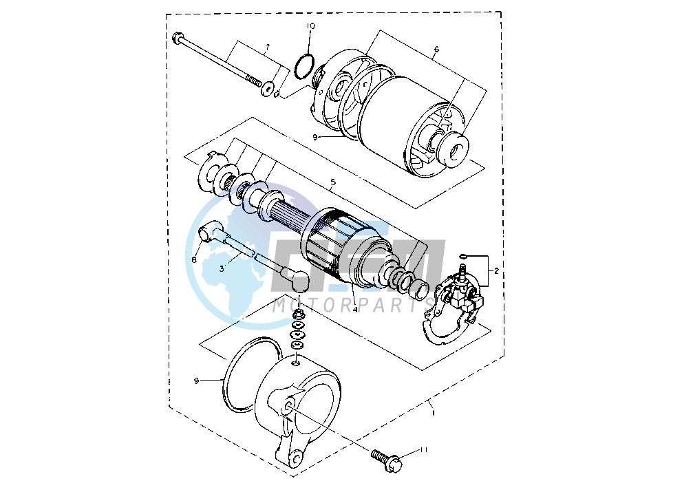 STARTING MOTOR