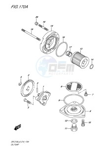 DR-Z125L EU drawing OIL PUMP