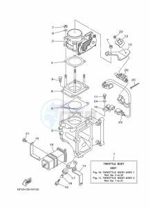 FL200CETX drawing THROTTLE-BODY