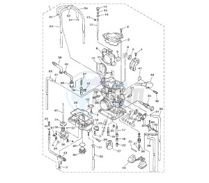 WR F 450 drawing CARBURETOR