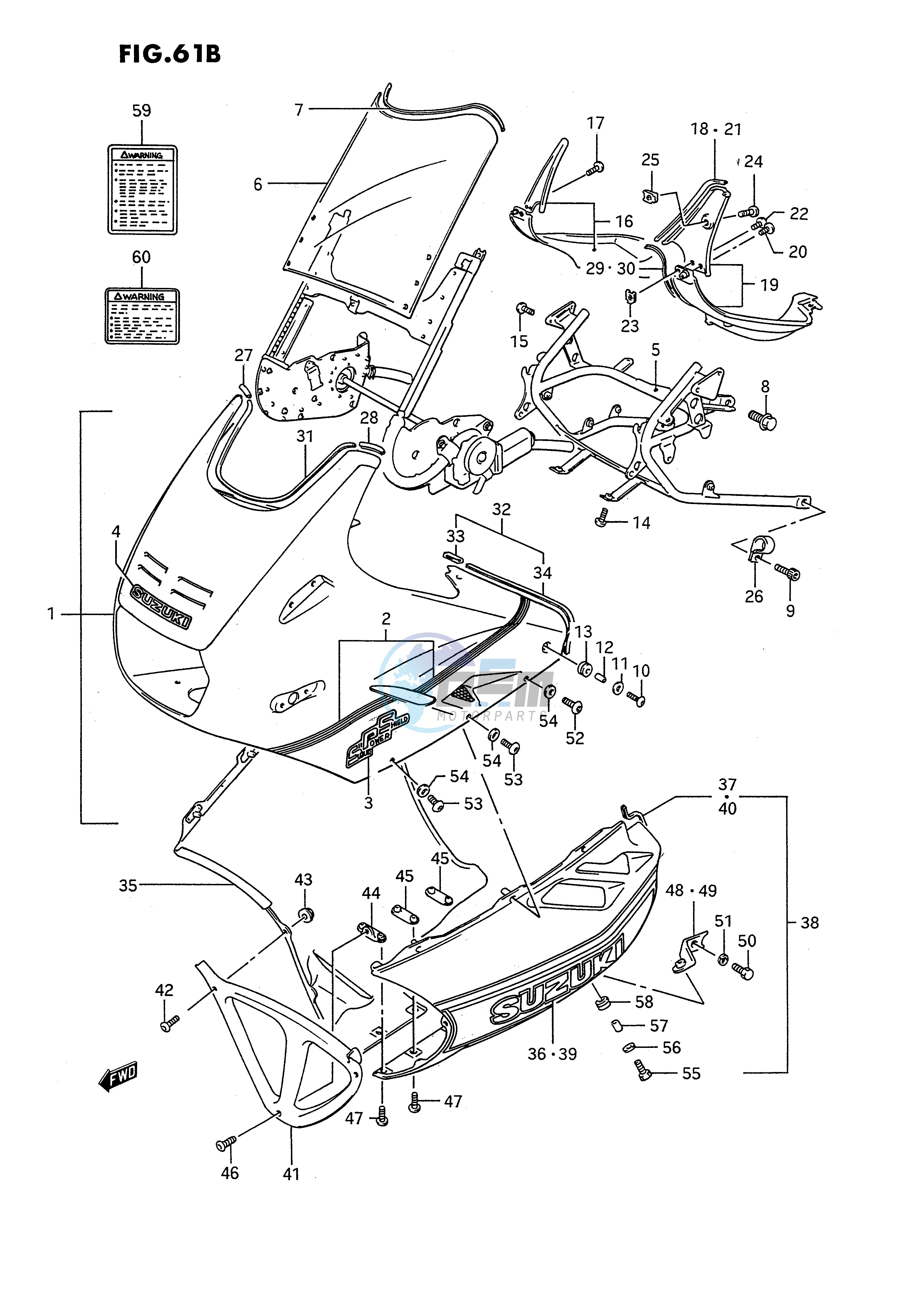 COWLING (MODEL L 3BF)