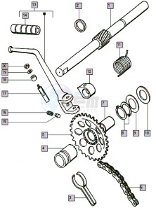 STANDARD_25-45kmh_K3-K7 50 K3-K7 drawing Starter mechanism