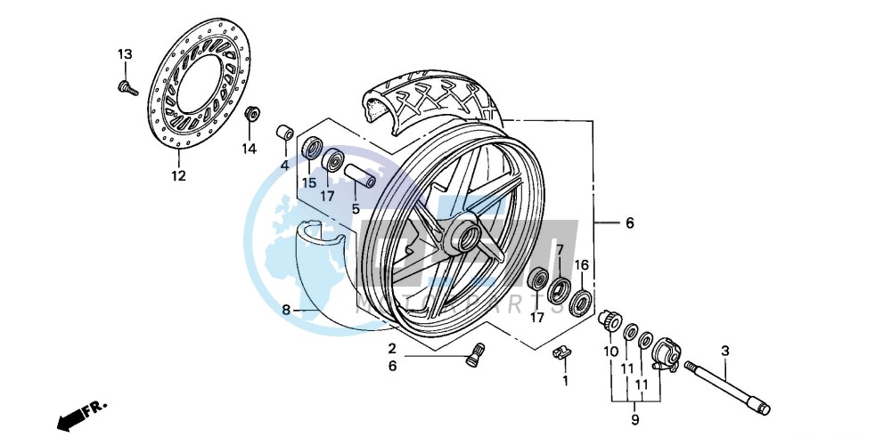 FRONT WHEEL