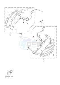 YN50F NEO'S 4 (2AC7 2AC7 2AC7) drawing FLASHER LIGHT