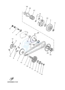 CW50 BOOSTER (5WWR) drawing CLUTCH