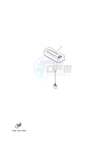 YFM700R YFM7RSEB RAPTOR 700 SPECIAL EDITION (1ASH 1ASJ 1ASG) drawing METER