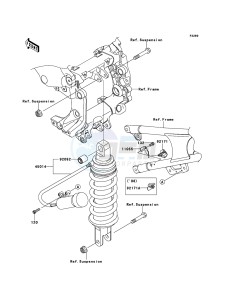 1400GTR ZG1400A9F FR GB XX (EU ME A(FRICA) drawing Shock Absorber(s)