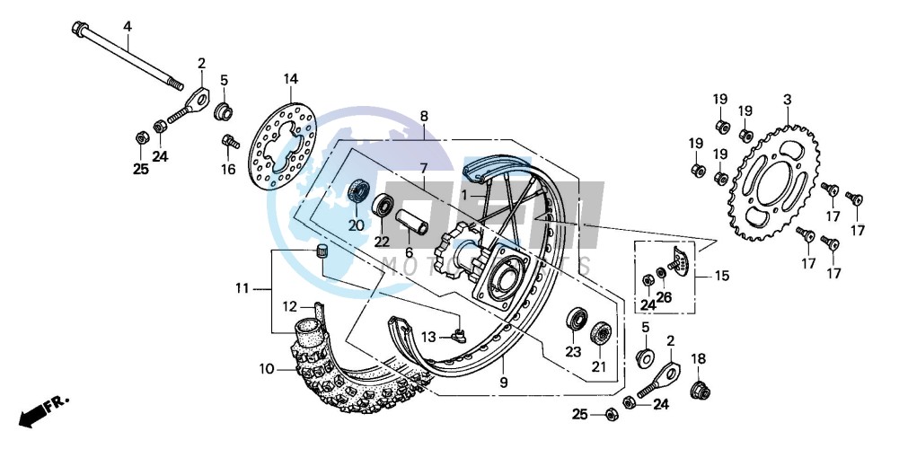 REAR WHEEL