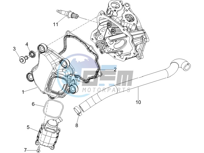 Cylinder head cover