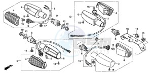 CG125ES drawing WINKER